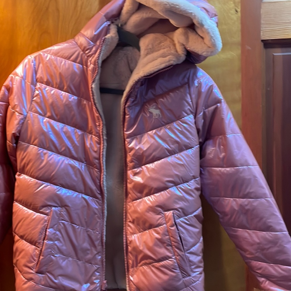 Reversible Abercrombie winter coat size 12